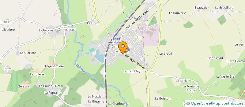 localisation de l'entreprise ASSOCIATION ADMR DE REMALARD à SABLONS-SUR-HUISNE