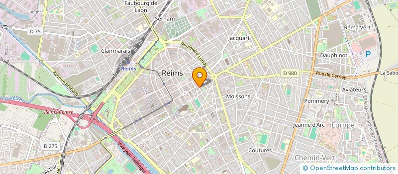 localisation de l'entreprise ASSOCIATION ADRENALINE RECORDS  REIMS