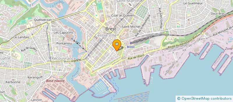 localisation de l'entreprise ASSOCIATION ADRISE à BREST