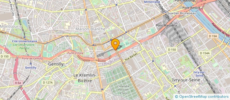 localisation de l'entreprise ASSOCIATION AEMSD à PARIS
