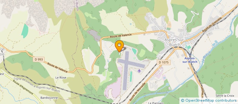 localisation de l'entreprise ASSOCIATION AERONAUTIQUE D'ASPRES  ASPRES-SUR-BUECH