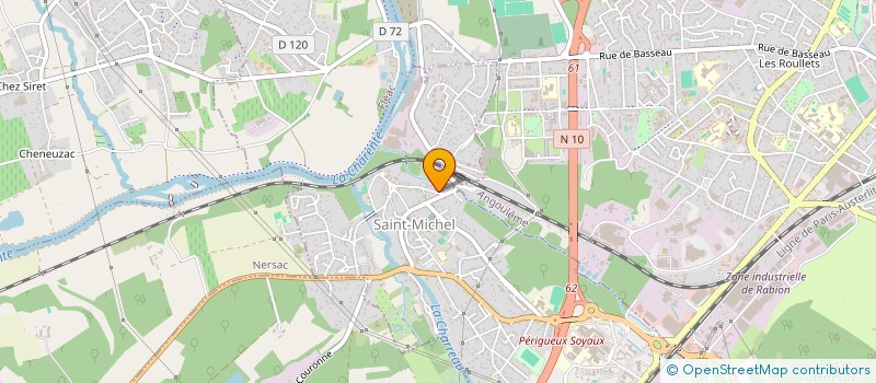 localisation de l'entreprise ASSOCIATION AFD INFORMATIQUE  SAINT-MICHEL