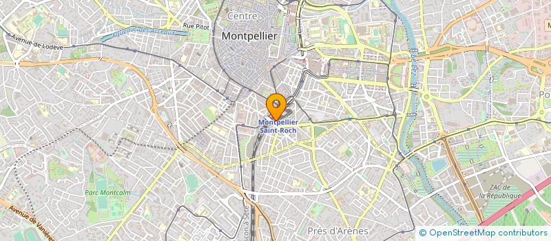 localisation de l'entreprise ASSOCIATION AFFORDANCE à MONTPELLIER
