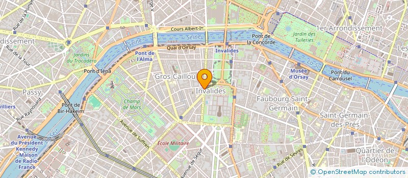 localisation de l'entreprise ASSOCIATION AFORCOLI  PARIS