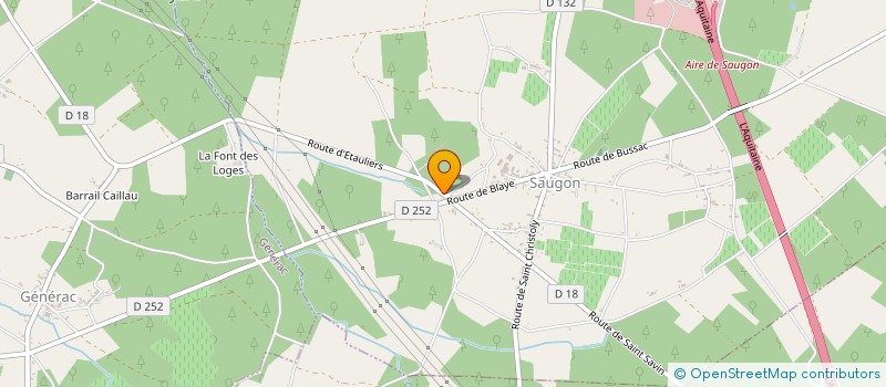 localisation de l'entreprise ASSOCIATION AFOULKI FRANCE  SAUGON