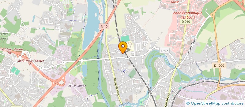 localisation de l'entreprise ASSOCIATION AFRICAIN DANSE CREW  GOND-PONTOUVRE