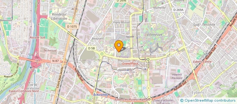 localisation de l'entreprise ASSOCIATION AFRICAINE POUR L EDUCATION EN SANTE (2AES)  SEYSSINET-PARISET