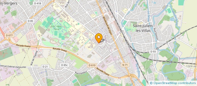 localisation de l'entreprise ASSOCIATION AFRICAWANE  TROYES