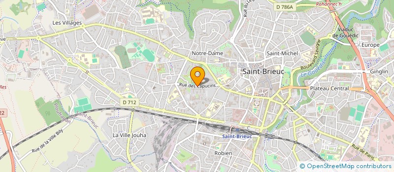 localisation de l'entreprise ASSOCIATION AFRIMF à SAINT-BRIEUC