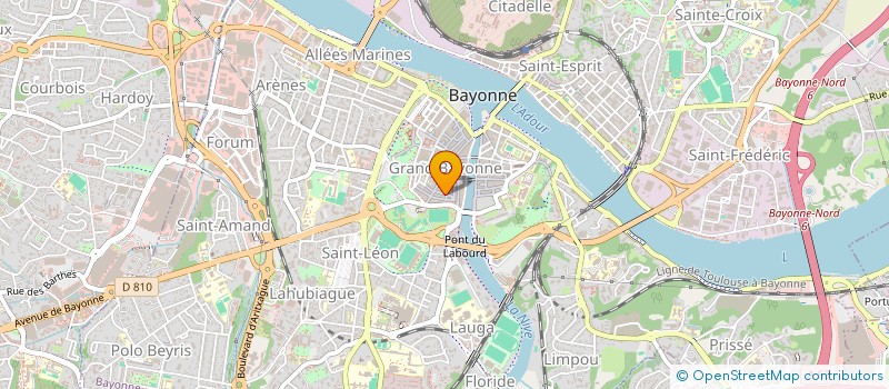 localisation de l'entreprise ASSOCIATION AFTER ZONE à BAYONNE