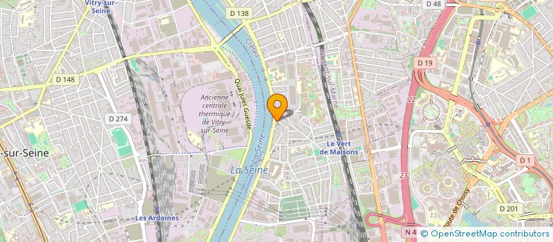 localisation de l'entreprise ASSOCIATION AGEFAA à ALFORTVILLE