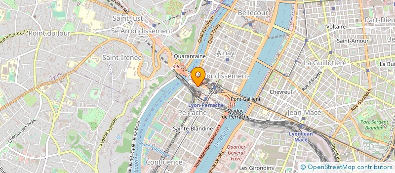localisation de l'entreprise ASSOCIATION AGEFOREL à LYON