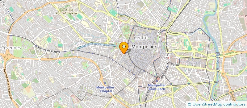 localisation de l'entreprise ASSOCIATION AGIR à MONTPELLIER
