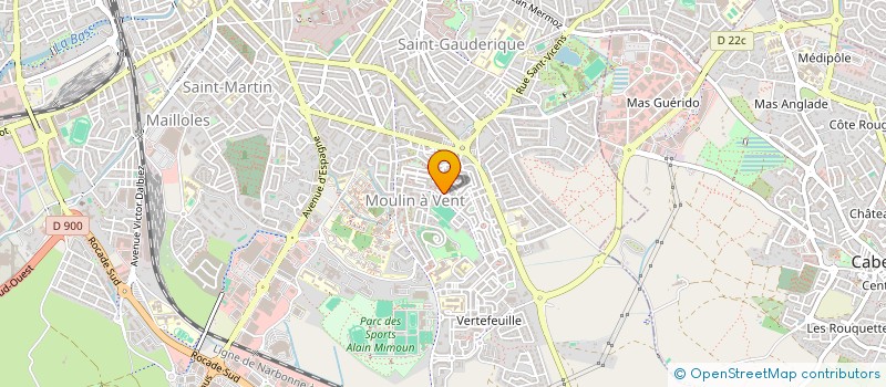 localisation de l'entreprise ASSOCIATION AGIR ENSEMBLE à PERPIGNAN
