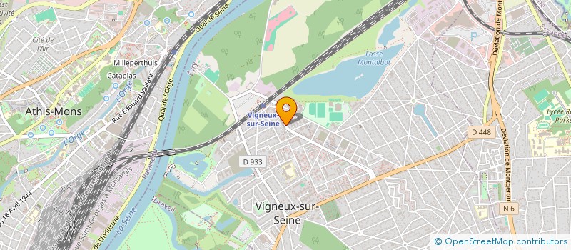 localisation de l'entreprise ASSOCIATION AGIR MAIN DANS LA MAIN à VIGNEUX-SUR-SEINE