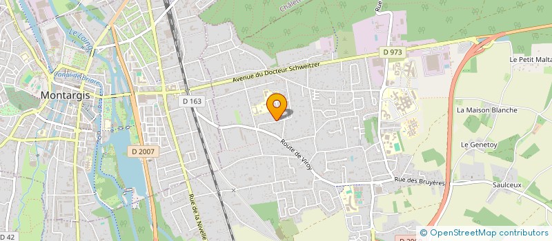 localisation de l'entreprise ASSOCIATION AGIR POUR LA PALESTINE à AMILLY