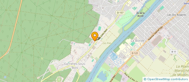 localisation de l'entreprise ASSOCIATION AGLAE à LE MESNIL-LE-ROI