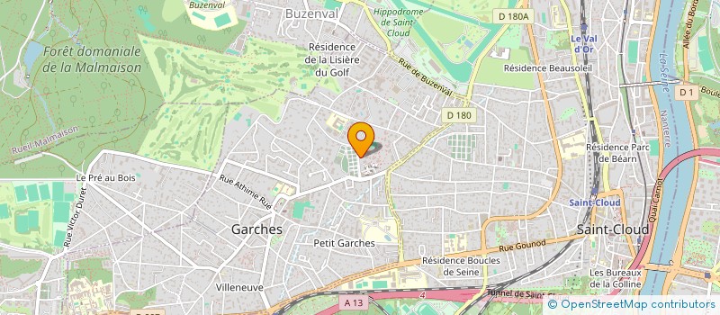 localisation de l'entreprise ASSOCIATION AGLAE à GARCHES