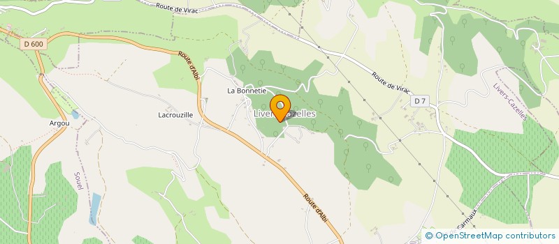 localisation de l'entreprise ASSOCIATION AGREE DE CORDES POUR LA PECHE ET LA PROTECTION DU MILIEU AQUATIQUE à CORDES-SUR-CIEL