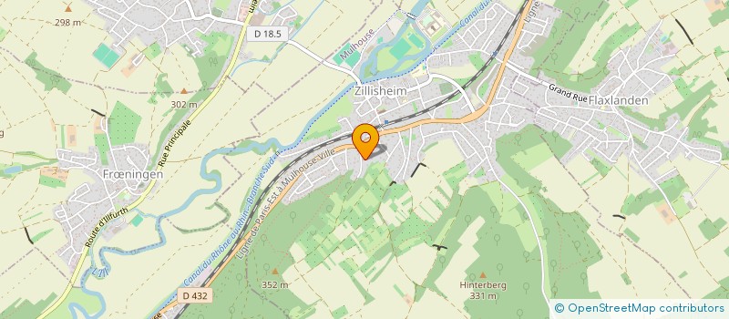 localisation de l'entreprise ASSOCIATION AGREEE DE FROENINGEN POUR LA PECHE ET LA PROTECTION DU MILIEU AQUATIQUE   FRNINGEN