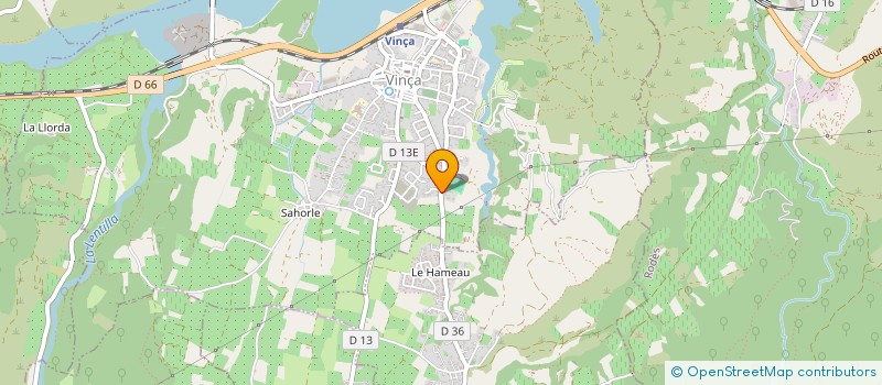 localisation de l'entreprise ASSOCIATION AGREEE DE PECHE ET DE PISCICULTURE DU BAS-CONFLANT  VINCA