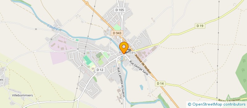 localisation de l'entreprise ASSOCIATION AGREEE DE PECHE ET DE PISCICULTURE 'LE BARBILLON ARDENTAIS' à ARDENTES