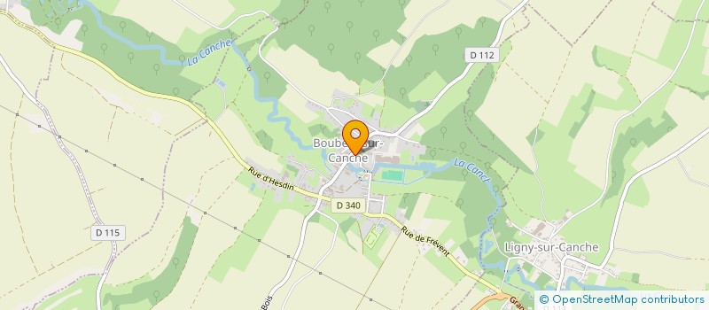 localisation de l'entreprise ASSOCIATION AGREEE DE PECHE ET DE PROTECTION DU MILIEU AQUATIQUE DE BOUBERS-SUR-CANCHE (A.A.P.P.M.A. DE BOUBERS-SUR-CANC  BOUBERS-SUR-CANCHE