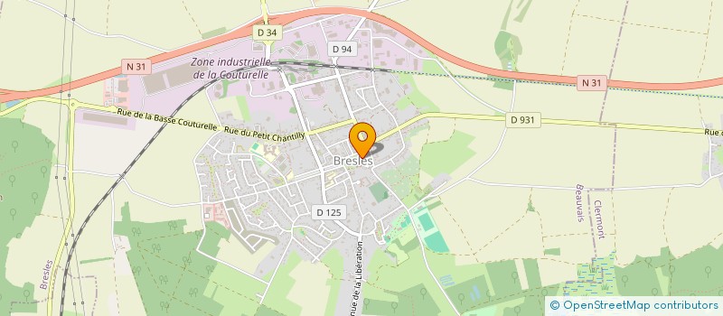 localisation de l'entreprise ASSOCIATION AGREEE DE PECHE ET DE PROTECTION DU MILIEU AQUATIQUE DE BRESLES  BRESLES