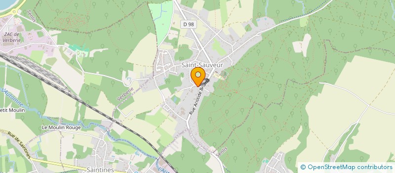 localisation de l'entreprise ASSOCIATION AGREEE DE PECHE ET DE PROTECTION DU MILIEU AQUATIQUE DE L'EPINOCHE  BETHISY-SAINT-PIERRE