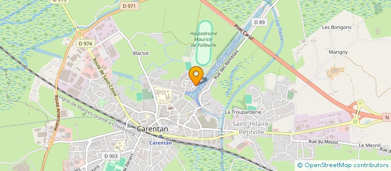 localisation de l'entreprise ASSOCIATION AGREEE DE PECHE ET DE PROTECTION DU MILIEU AQUATIQUE DE LA FLOTTANTE CARENTAISE à AUVERS
