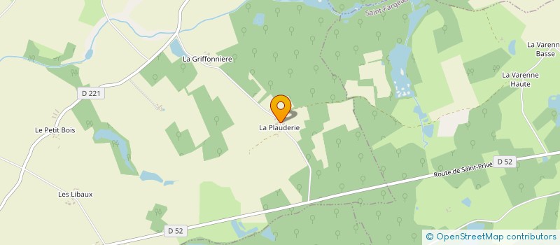 localisation de l'entreprise ASSOCIATION AGREEE DE PECHE ET DE PROTECTION DU MILIEU AQUATIQUE DE LA LOUTRE DE BLENEAU  BLENEAU