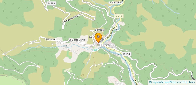 localisation de l'entreprise ASSOCIATION AGREEE DE PECHE ET DE PROTECTION DU MILIEU AQUATIQUE DE LES SOURCES DE LA LOIRE à SAINTE-EULALIE
