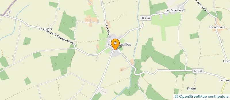 localisation de l'entreprise ASSOCIATION AGREEE DE PECHE ET DE PROTECTION DU MILIEU AQUATIQUE L'EPINOCHE DE DICY  CHARNY OREE DE PUISAYE