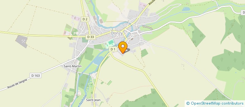 localisation de l'entreprise ASSOCIATION AGREEE DE PECHE ET DE PROTECTION DU MILIEU AQUATIQUE LA TRUITE DE DONZY  DONZY