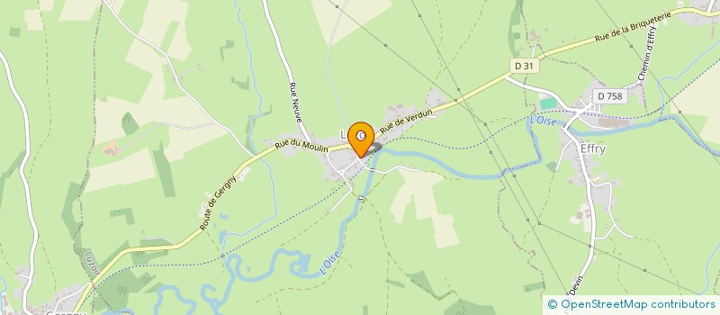 localisation de l'entreprise ASSOCIATION AGREEE 'LE GARDON DE LUZOIR' POUR LA PECHE ET LA  LUZOIR