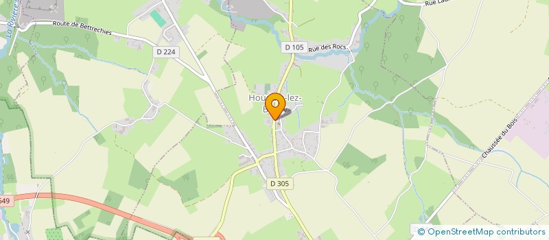 localisation de l'entreprise ASSOCIATION AGREEE LES GARDONS D'HOUDAIN LEZ BAVAY POUR LA PECHE ET LA PROTECTION DU MILIEU AQUATIQUE à HOUDAIN-LEZ-BAVAY