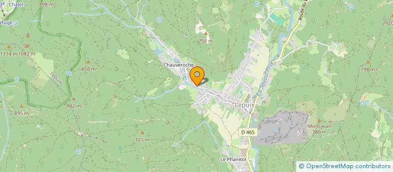 localisation de l'entreprise ASSOCIATION AGREEE POUR LA PECHE ET LA PROTECTION DU MILIEU AQUATIQUE DE LEPUIX-GY à LEPUIX