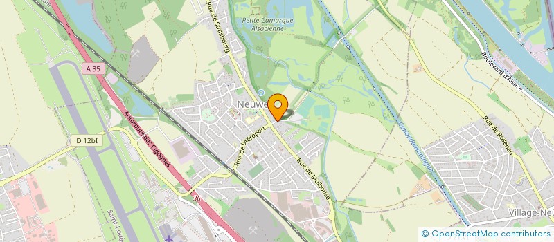 localisation de l'entreprise ASSOCIATION AGREEE POUR LA PECHE ET LA PROTECTION DU MILIEU AQUATIQUE DE SAINT-LOUIS - NEUWEG à SAINT-LOUIS