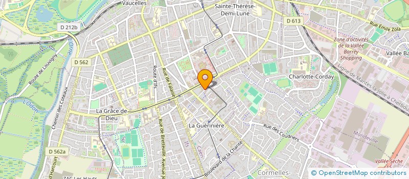 localisation de l'entreprise ASSOCIATION AGREEE UNION GAULE ET GARDON CAENNAIS POUR LA PECHE ET LA PROTECTION DU MILIEU AQUATIQUE à CAEN