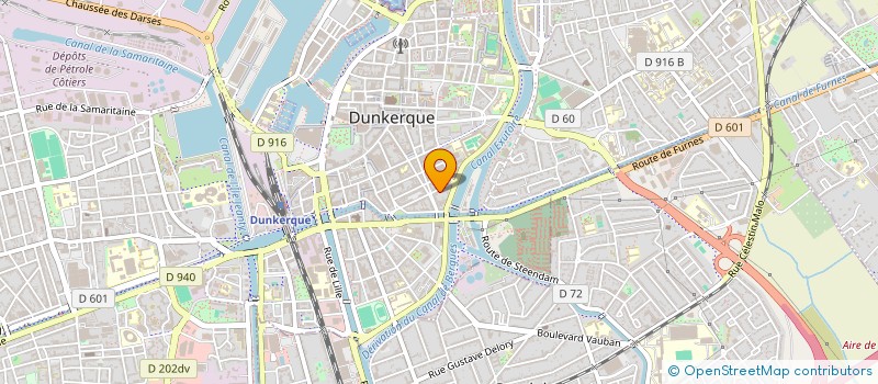 localisation de l'entreprise ASSOCIATION AHIMSA YOGA à DUNKERQUE