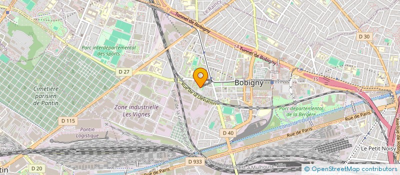localisation de l'entreprise ASSOCIATION AI'CHELLE à BOBIGNY