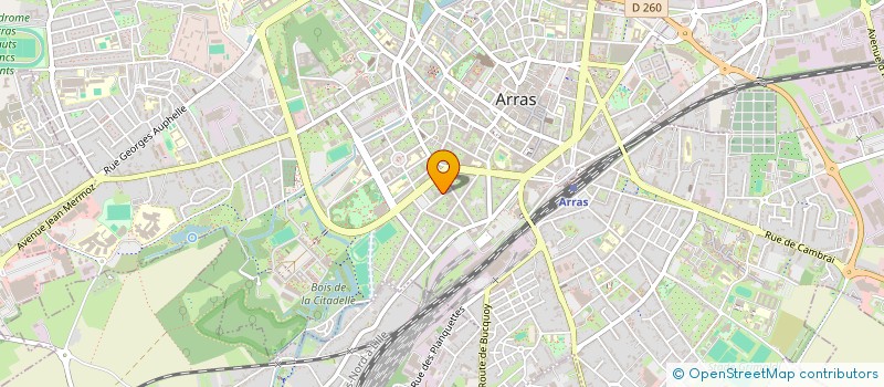 localisation de l'entreprise ASSOCIATION AIDE A DOMICILE AFE'CTIVE à ARRAS