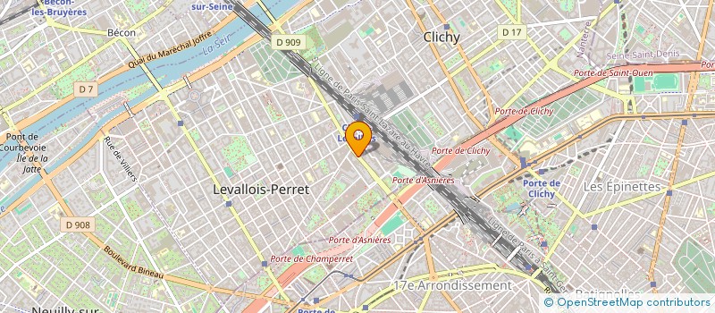 localisation de l'entreprise ASSOCIATION AIDE A LA RECHERCHE EMPLOI à LEVALLOIS-PERRET