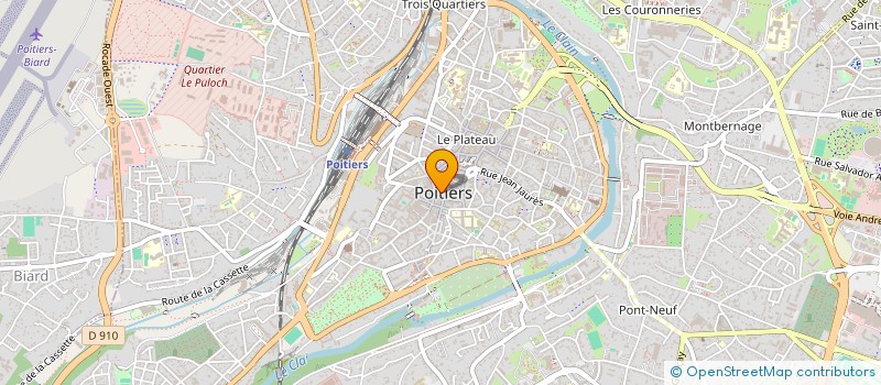 localisation de l'entreprise ASSOCIATION AIDE AU LOGEMENT à POITIERS