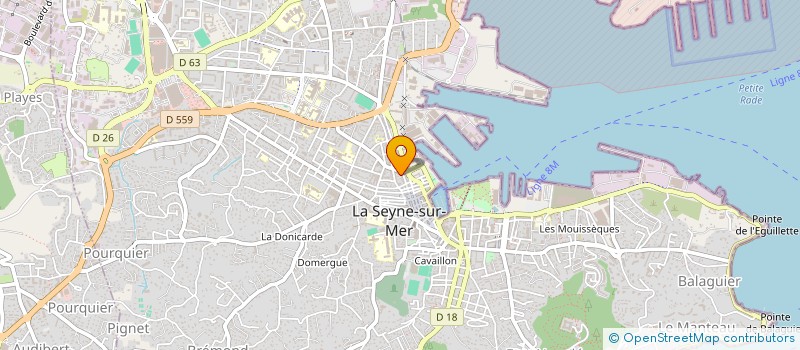 localisation de l'entreprise ASSOCIATION AIDE AUX DEMARCHES ADMINISTRATIVES ET CONSEIL à LA SEYNE-SUR-MER