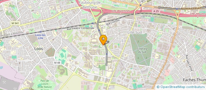 localisation de l'entreprise ASSOCIATION AIDE AUX ENFANTS CARDIAQUES à LILLE