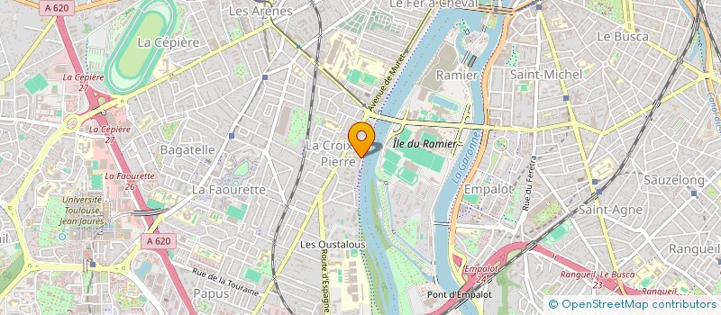 localisation de l'entreprise ASSOCIATION AIDE CONSEILS ENTREPRISES à TOULOUSE