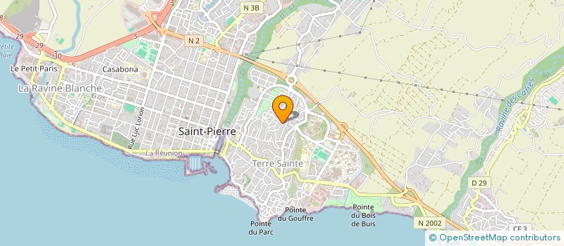 localisation de l'entreprise ASSOCIATION AIDE DE TERRE SAINTE à SAINT-PIERRE