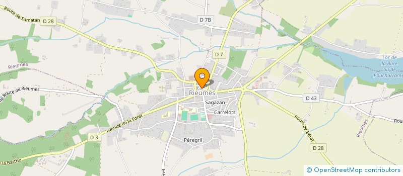 localisation de l'entreprise ASSOCIATION AIDE DOMICILE MILIEU RURAL à RIEUMES