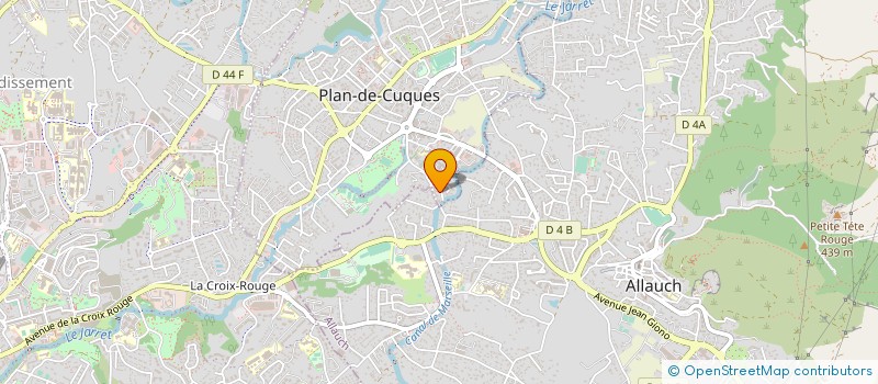 localisation de l'entreprise ASSOCIATION AIDE ET SOUTIEN à PLAN-DE-CUQUES